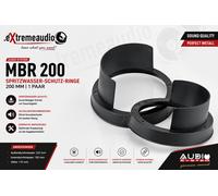 Sistema de audio MBR 200 anillos de protección contra salpicaduras de agua 20...