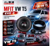 Sistema de audio MFIT VW T5 EVO 2 altavoces VW T5, TIGUAN 2 vías sistema...