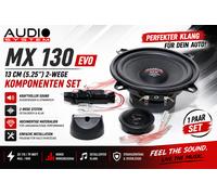 Sistema de audio MX130 EVO 13 cm (5,25") 2 vías componentes altavoz...