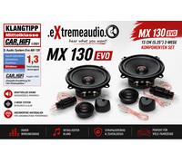 Sistema de audio MX130 EVO 13 cm (5,25") 2 vías componentes sistema de altavoces