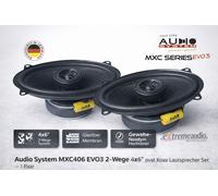 Sistema de audio MXC406 EVO3 2 vías 4x6 ovalado conjunto de altavoces coaxial...