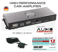 Sistema de Audio R-1250.1 D 24V Mono Amplificador 24 Voltios con Mando a Dist...