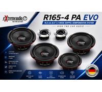 Sistema de audio R165-4 PA EVO 16,5 cm (6,5") Juego de altavoces compuestos d...