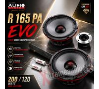 Sistema de audio R165 PA EVO 16,5 cm (6,5") Altavoz compuesto bidireccional...