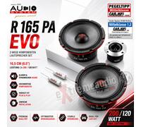 Sistema de audio R165 PA EVO 16,5 cm (6,5") Altavoz compuesto bidireccional...