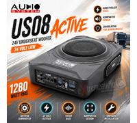 Sistema de audio US08 ACTIVE 24V UNDERSEAT WOOFER Underseat Subwoofer 24 volt...