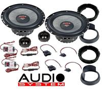 Sistema de audio XFIT VW BORA EVO 2 altavoces 165 mm 2 vías VW BORA Compo...