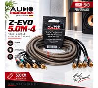 SISTEMA DE AUDIO Z-EVO 5.OM-4 RCA cable / RCA cable ALTO RENDIMIENTO 5...