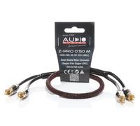 Sistema de audio Z-PRO 0.5 HIGH-END cable RCA 50 cm OFC cable RCA 0.5m