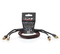 Sistema de audio Z-PRO 0,75 HIGH-END RCA cable OFC cable RCA con SNAKE SKIN...