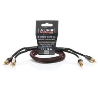 Sistema de audio Z-PRO 0,75 HIGH-END RCA cable OFC cable RCA con SNAKE SKIN 7...