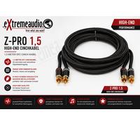 Sistema de audio Z-PRO 1,5 HIGH-END RCA cable 1,5 metros OFC RCA cable 150 cm