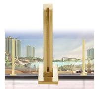 Sistema de barandilla de vidrio con poste de abrazadera de espiga y accesorios, elegantes paneles de balaustrada para porches, terrazas y balcones residenciales y comerciales