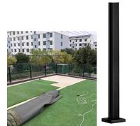 Sistema de barandilla de vidrio de acero inoxidable, kit de balaustre de pasamanos para interiores y exteriores, cubiertas, jardín y escaleras, diseño de abrazadera de vidrio duradero