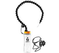 Sistema de Bebida de Manos Libres, Botella Transparente, con Soporte de Tubo Redondo montado, 30 Inch / 76 cm