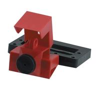 Sistema de Bloqueo de Disyuntor de Tornillo Grande, 95.25mm x 63.50mm x 96.52mm, Rojo, Paquete de 6