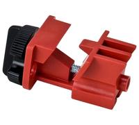 Sistema de Bloqueo de Disyuntor Multipolo Universal, 31.75mm x 26.67mm x 57.15mm, Rojo