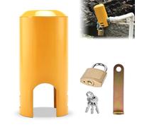 Sistema de Bloqueo de Grifo, Cerradura de Grifo, Cerradura de Grifo Al Aire, Evitar El Robo Y El Vandalismo, Grifo de Agua Funda Protectora para Al Aire Libre Jardín Cocina