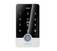 Sistema de bloqueo de puerta inteligente impermeable con acceso de huellas dactilares y contraseña, monitoreo remoto de aplicación móvil, soporte multilingüe y compatibilidad con tarjetas para una