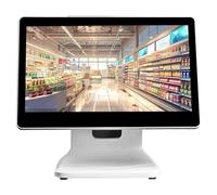 Sistema de caja registradora electrónica, pantalla táctil inteligente LED digital, sistema de efectivo hasta posición, encimera de ángulo ajustable para minoristas, restaurantes, tiendas