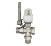 Sistema de calefacción de suelo con control de 30-70 grados, válvula termostática de radiador M30 * 1,5, válvula de tres vías Thermowell DN15 DN20 DN25 DN32
