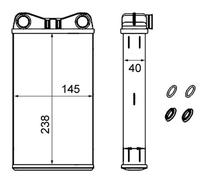 MAHLE AH 239 000S Radiador de calefacción