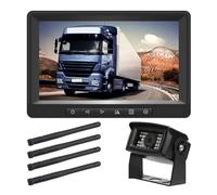 Sistema De Cámara Respaldo Inalámbrico Monitor Marcha Atrás LCD 7 Pulgadas For Autobús/camión/Remolque/RV/Autocaravana/Barco/semirremolque Imagen NíTida