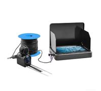 Sistema de cámara subacuática para pesca con pantalla de alta definición y lente de visión amplia para detectar peces en aguas fangosas o claras (B)