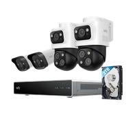 Sistema de cámaras de seguridad eufy PoE NVR S4, 2 cámaras bullet PTZ, 2 cámaras bullet