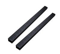 Sistema de canal de drenaje con rejilla para suelo (2, 5 y 10 unidades). Gestión duradera del agua de lluvia, fácil de instalar y conectar (2 unidades de 15 x 8 cm)