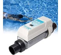 Sistema de clorador de piscina de agua salada con pantalla de salinidad y limpieza automática, ideal para spa y piscinas de hasta 85 m³, 220 V