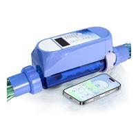 Sistema de clorador de piscina de agua salada, control remoto con aplicación inteligente, hasta 22,000 galones para piscinas, jacuzzis y spas, generación eficiente de cloro 68 m³/16 g/h