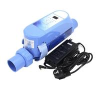 Sistema de clorador de piscina de agua salada para piscinas de hasta 22,000 galones, control remoto Wi-Fi y aplicación, panel digital inteligente, generador de cloro de 12 g/h