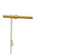 Sistema de colgado de cuadros Clip-Rail Gallery, Kit for colgar cuadros de latón con anillo en D y alambre for varias pantallas varios tamaños(1.3m(51.2") Rod)