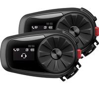 Sistema. de com. SENA 5S01 x 2 (DUO) para moto con pantalla LCD