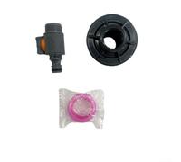Sistema de conector de tanque de agua en PVC con 34 válvulas rectas y componentes de conexión rápida para gestión de salidas de tanques