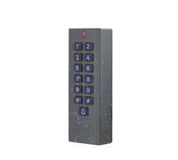 Sistema de control acceso biométrico WiFi doble voltaje con teclado proximidad y controlador independiente for puerta, Ajuste estándar europeo(ID+IC)