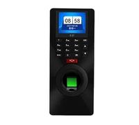 Sistema De Control Acceso Puerta Máquina Tiempo Asistencia con Contraseña Tarjeta Identificación Huella Digital 2,4 Pulgadas Reloj eficiente