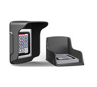 Sistema de control de acceso de lector de tarjetas K5EM ID de metal + cubierta a prueba de lluvia