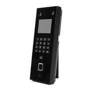 Sistema De Control De Acceso De Puerta con Reconocimiento Facial USB De 2,4 Pulgadas, Máquina De Tiempo De Asistencia Facial con Huella Dactilar, Lector De Teclado RFID(Color:Rface602EM-USB)