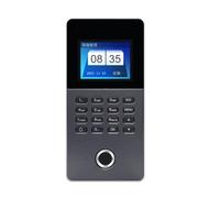 Sistema De Control De Acceso De Puerta De Máquina De Tiempo De Asistencia con Contraseña De Tarjeta De Identificación De Huella Digital De 2,4 Pulgadas