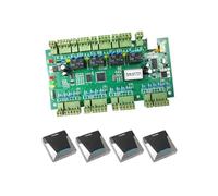 Sistema de control de acceso de puerta jabalí Wiegand TCP/IP 4 puertas + 4 lectores