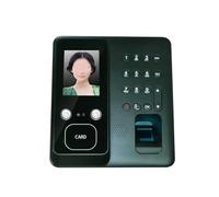 Sistema De Control De Acceso De Reconocimiento Facial Inteligente F610 Máquina De Tiempo De Asistencia De Huellas Dactilares con Pantalla Táctil De 2,8 Pulgadas