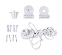 Sistema de control de cadena de persiana enrollable de 25 mm, mecanismo de cabeza de cortina de plástico, piezas de repuesto para controlador de cadena de cuentas, accesorios para persianas de ventana