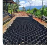 Sistema de control de erosión Geogrid para estabilización de colinas y soporte del suelo, solución de paisaje al aire libre para prevención de erosión y refuerzo del suelo
