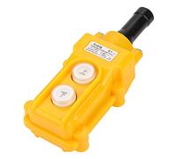 Sistema de Control de Polipasto, COB-61 Contacto de Plata Plástico ABS Interruptor de Botón a Prueba de Agua, para Polipastos y Grúas