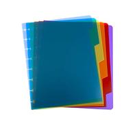 Sistema de cuaderno de notas ATOMA - Hojas separadoras - Pestañas - Polipropileno - A5