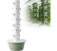 Sistema de cultivo hidropónico vertical para interiores, maceta para jardín vertical, kit de cultivo hidropónico para exteriores, regalo para amantes de la jardinería, hierbas, frutas y verduras de
