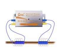 Sistema de descalcificador electrónico de agua, descalcificador sin sal, acondicionador de agua dura para reducir la acumulación de incrustaciones, para todo tipo de mangueras hidráulicas (SLIVER)