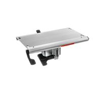 Sistema de deslizamiento de asiento acanalado Garelick/Eez-In 21000:01 Millenium Series - Palanca izquierda con acabado en pintura en polvo plate